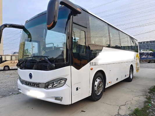 38Seats新しい観光バスのSunlongのブランドSLK6903のエアバッグのシャーシ2020のEuro6新しいコーチ バス低いキロメートルのYuchaiの後部エンジン