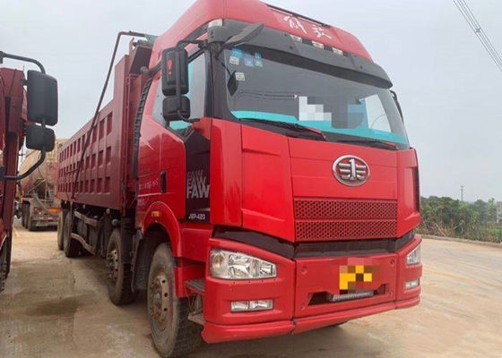 中国秒針FAW J6Pの大型トラック420の馬力8X4 8.2mダンプ トラックCA5310ZLJP66K24L6T4AE5