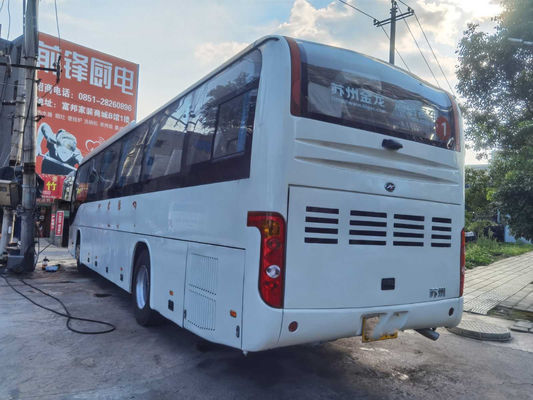 使用されたより高いバス後部エンジン モデルKLQ6129よい乗客バス53座席後部Weichaiエンジン215kwのユーロIII