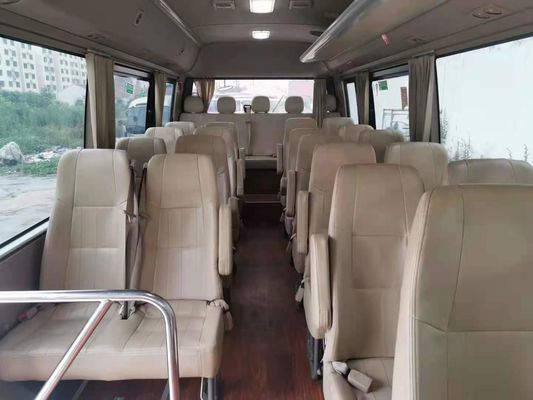 2019年28の座席XML6729J15は金ドラゴンのコースター バス、ビジネスのためのHinoエンジンを搭載する使用された小型バス コースター バスを使用した