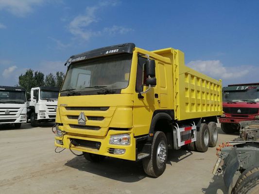 販売の安い使用されたダンプ トラックのためのガーナの使用されたダンプ トラックSINOTRUK HOWOのダンプ トラック6x4のダンプカー トラックの販売