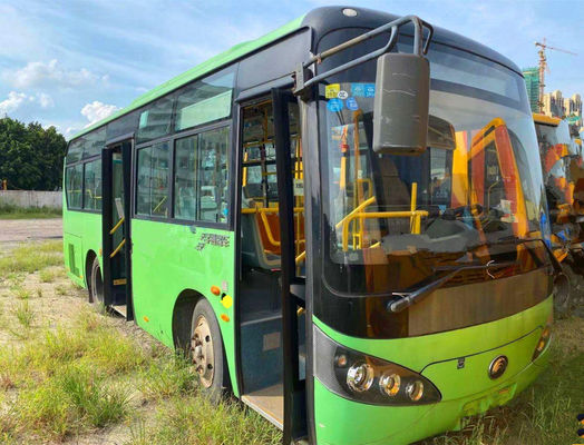 Yutong ZK6770の贅沢な20座席によって使用される秒針のYuchai 140kwのディーゼル燃料のツーリストのコーチ バス