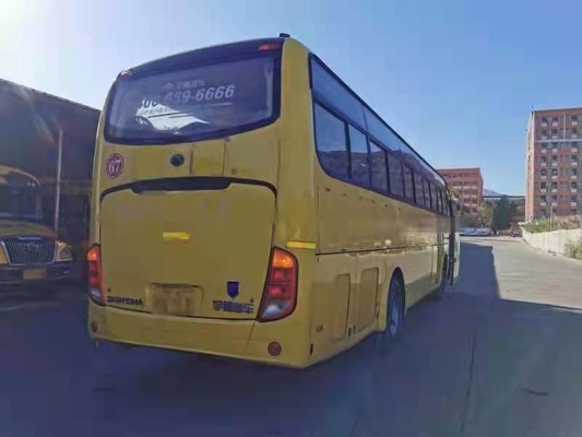 Yutong使用されたバスZk6110 60はYuchaiの後部エンジン2+3のレイアウトLHD旅行のコーチを着席させる
