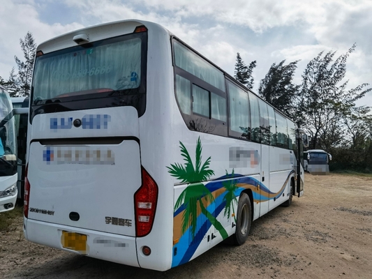 使用された観光バスZK6119 Yutongバス49座席は在庫のバス乗客の新しいコーチをコーチする