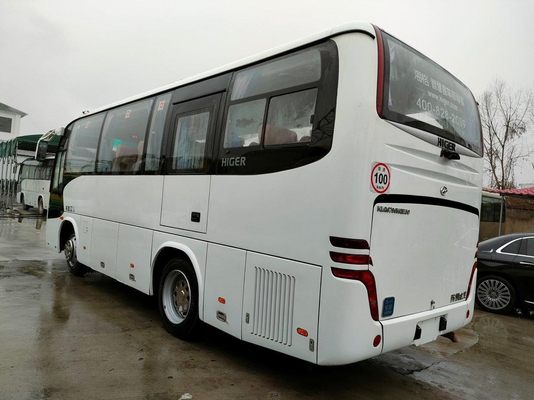 贅沢なバスKLQ6796旅客輸送のコーチのより高い秒針バス32座席