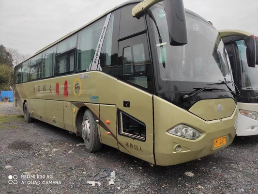 2015年55の座席は乗客のためにLHDのZhongtongバスZLCK6120秒針バス199kwを使用した