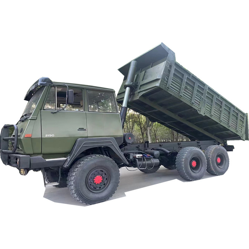 3差動ロック6X6のダンプ トラックが付いている使用された310hp強力なディーゼル燃料完全なドライブ ダンプカー