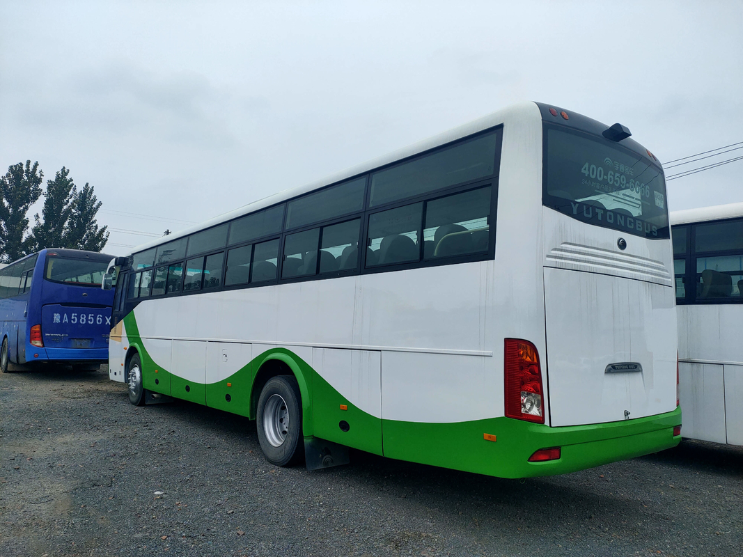 使用されたYutongの前部エンジン バスLhd/Rhd版ばねの懸濁液の乗客バス53座席Zk6112d