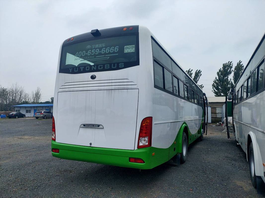 使用されたYutongの前部エンジン バスLhd/Rhd版ばねの懸濁液の乗客バス53座席Zk6112d