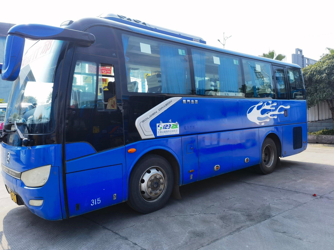 30seats 2+2レイアウトの金ドラゴン小型バス車のツーリストXML6807後部エンジン バス