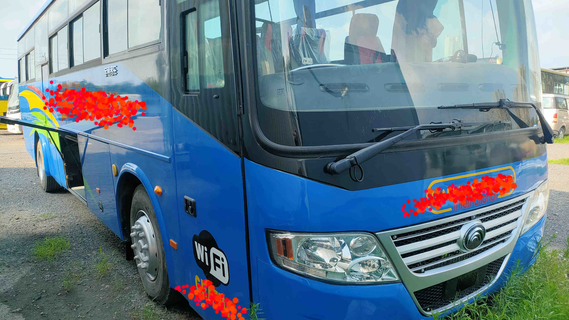 エンジン バスYutongの前部ブランド右ドライブ53seats WIFIシステムZK6112D状態
