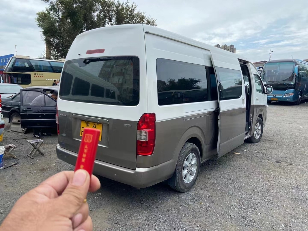 2016年18座席によって使用される小型バス ガソリンJINBEI Hiace 3TZエンジン事故無し良い状態で