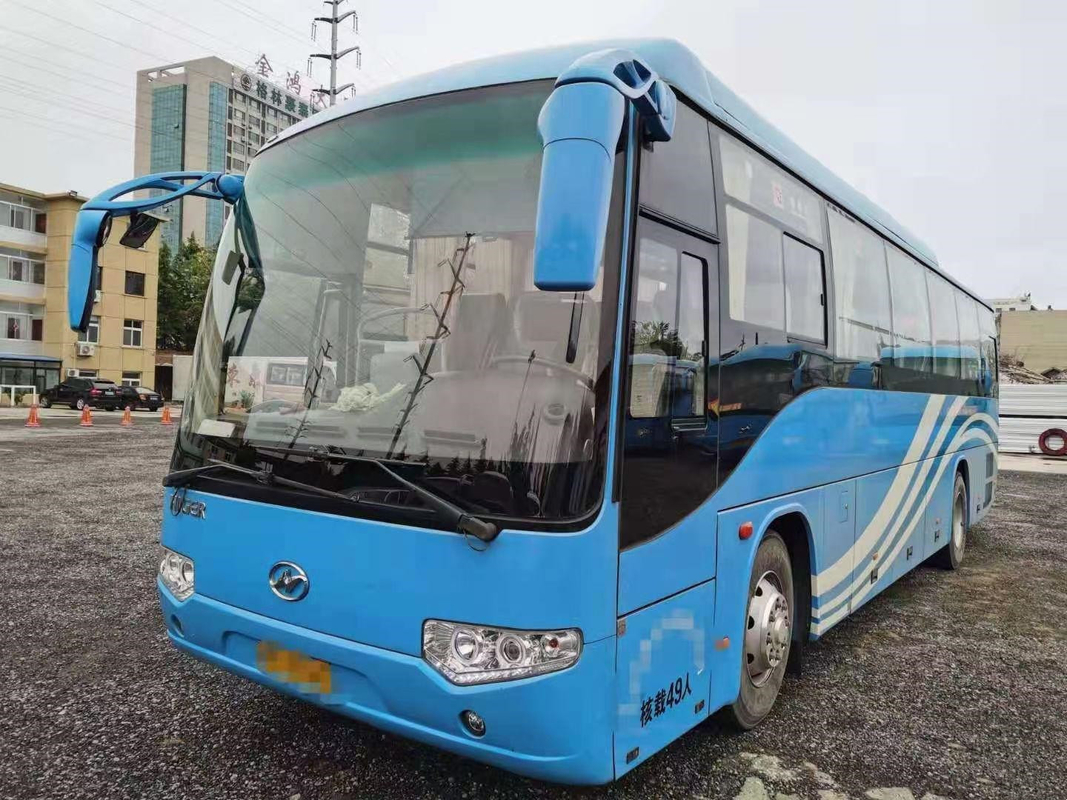 贅沢なコーチはより高いバスKLQ6119後部エンジンの観光バス49seats YuchaiのヨーロッパのV型エンジン180kwを使用した