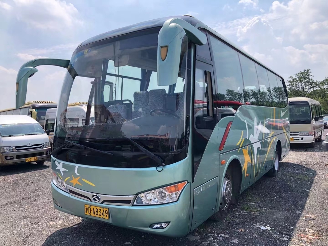 35交通機関のための座席によって使用されるKinglong XMQ6802バスLHDステアリング良い状態で