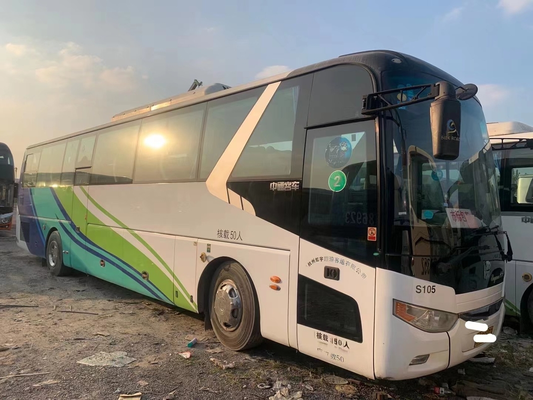 2014年50 Tansportationのためのエアコンが付いている座席によって使用されるZHONGTONGのコーチ バスLCK6125