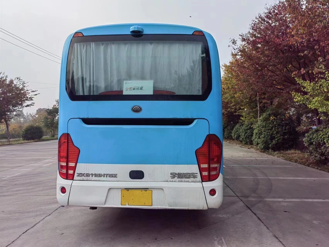 Yutong バス Zk6115 はコーチ 47seater の左手ドライブ バス中国のブランドの EuroV のディーゼル機関を使用しました