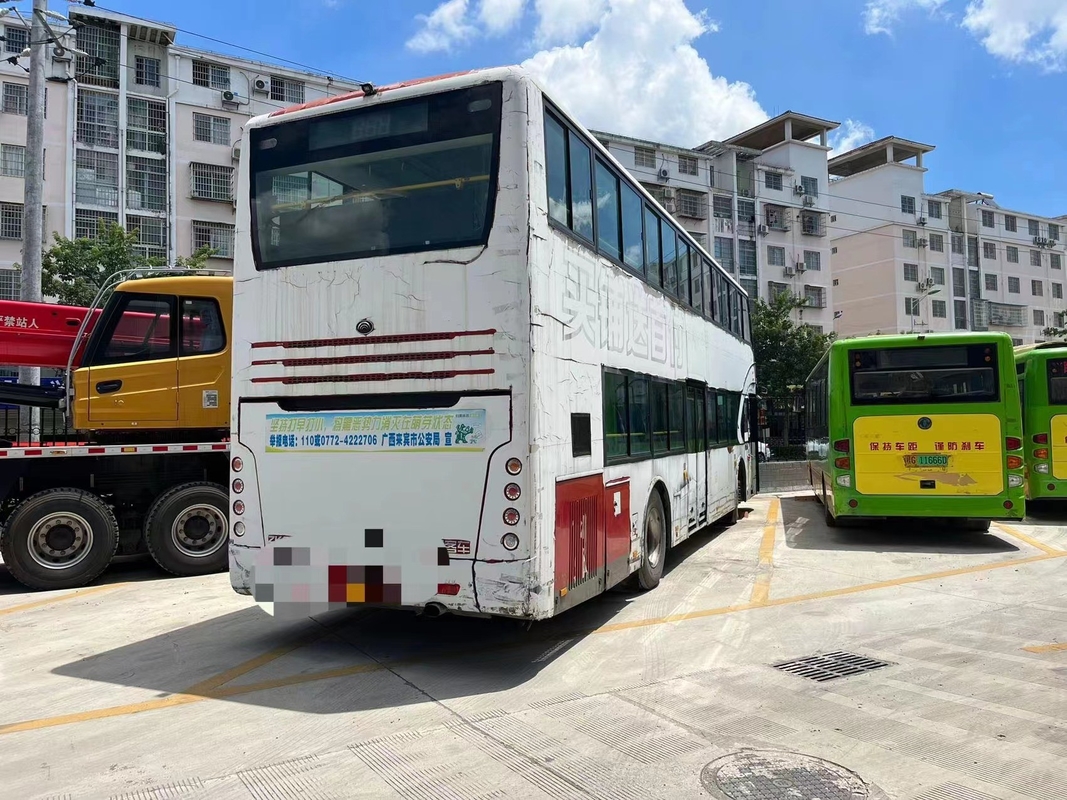 Zk6116HG 中古旅行バス Yutong 86/78 人の中古市バス ダブルデッキ