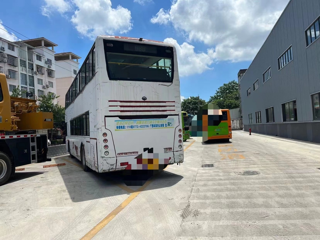 Zk6116HG 中古旅行バス Yutong 86/78 人の中古市バス ダブルデッキ