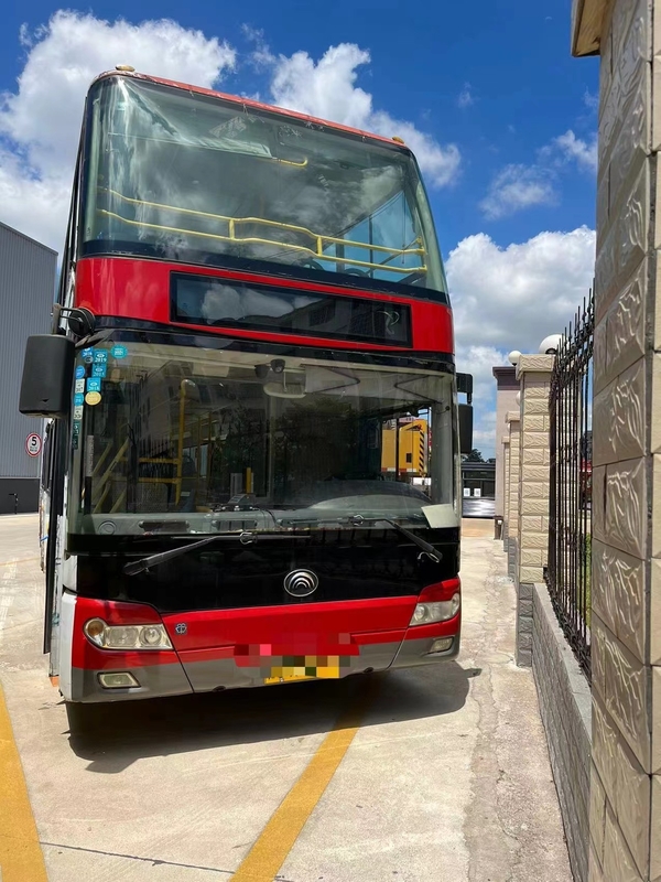Zk6116HG 中古旅行バス Yutong 86/78 人の中古市バス ダブルデッキ