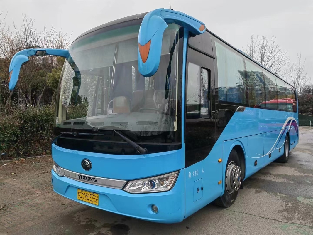 空気状態の使用されたコーチ バス二重ガラスのYutong Zk6115 60seats Yuchaiエンジン2のドア