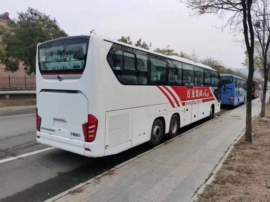 旅行コーチ バスは2020年56座席によって使用されるYutong Zk6148倍の車軸バスをバスで運ぶ