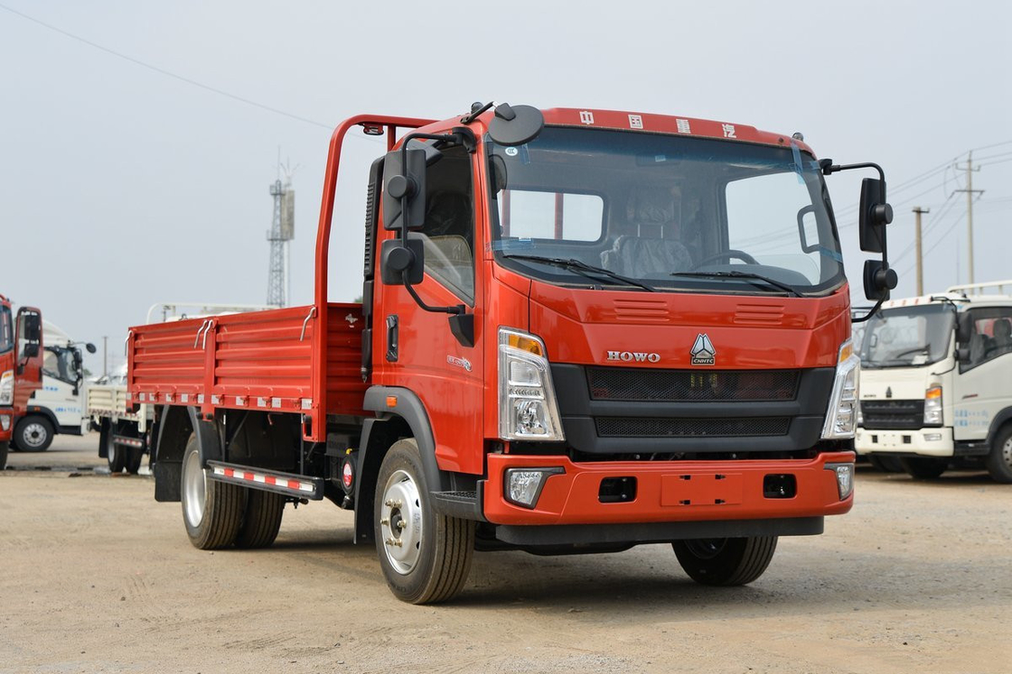 Lhdは販売のディーゼル機関のためにトラックのダンプ160hp Howoの小型ダンプ トラックを使用した