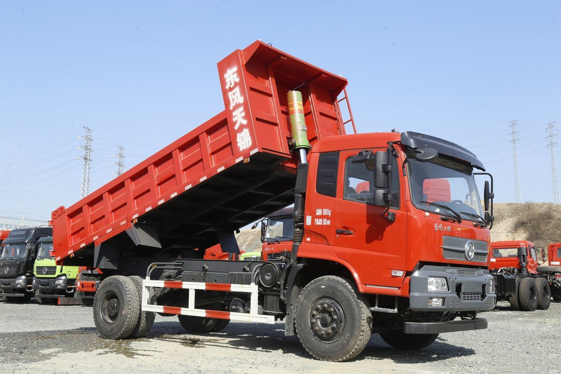 軽トラック第2手のダンプ トラックのよい状態8 - 10のトンのDongfengのブランド4x2の160hp