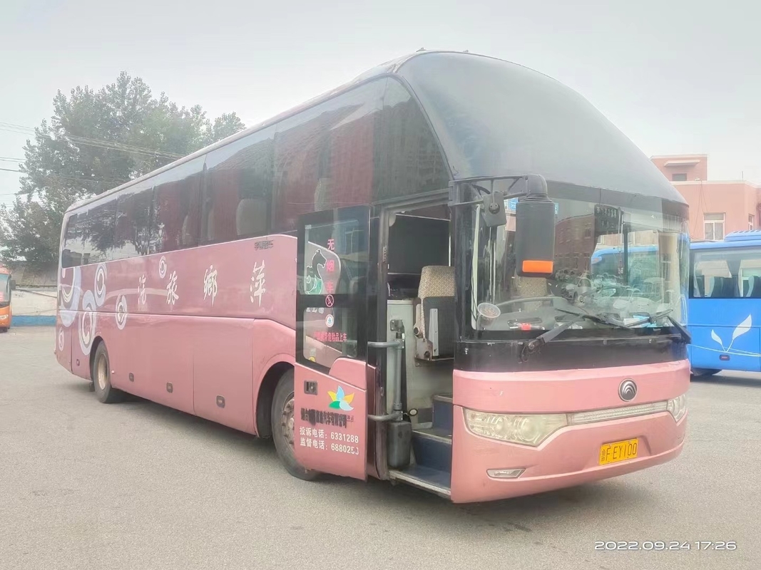 使用された大型バスのYutong ZK6122秒針バス2016の年55の座席都市ディーゼル