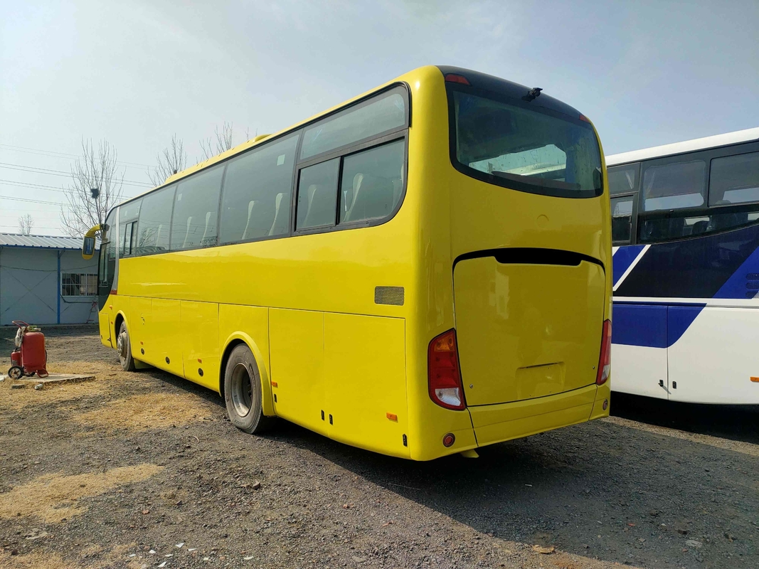 使用されたシャトル バスのYutong ZK6110の後部エンジン バス49seats 2ドアのエアバッグの懸濁液