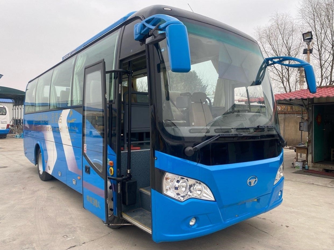大宇バスGDW6840 Yuchaiエンジン30seatsのユーロVのエアコンの外的な振動ドア