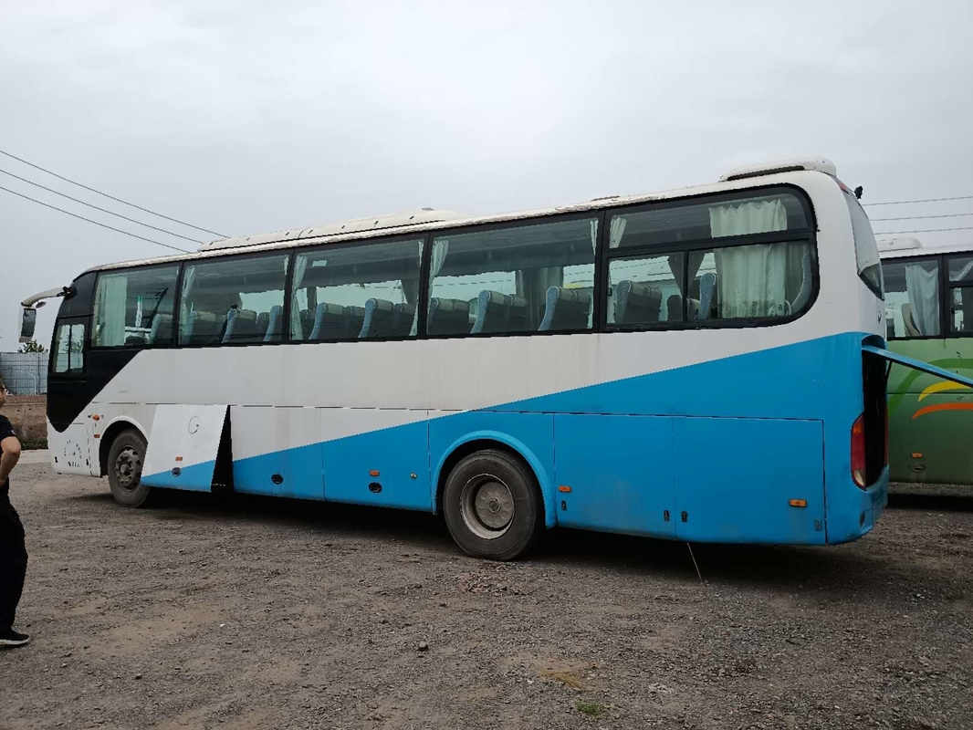 秒針の観光バス51seats白い色はYutongバスYuchaiエンジンZK6110を使用した