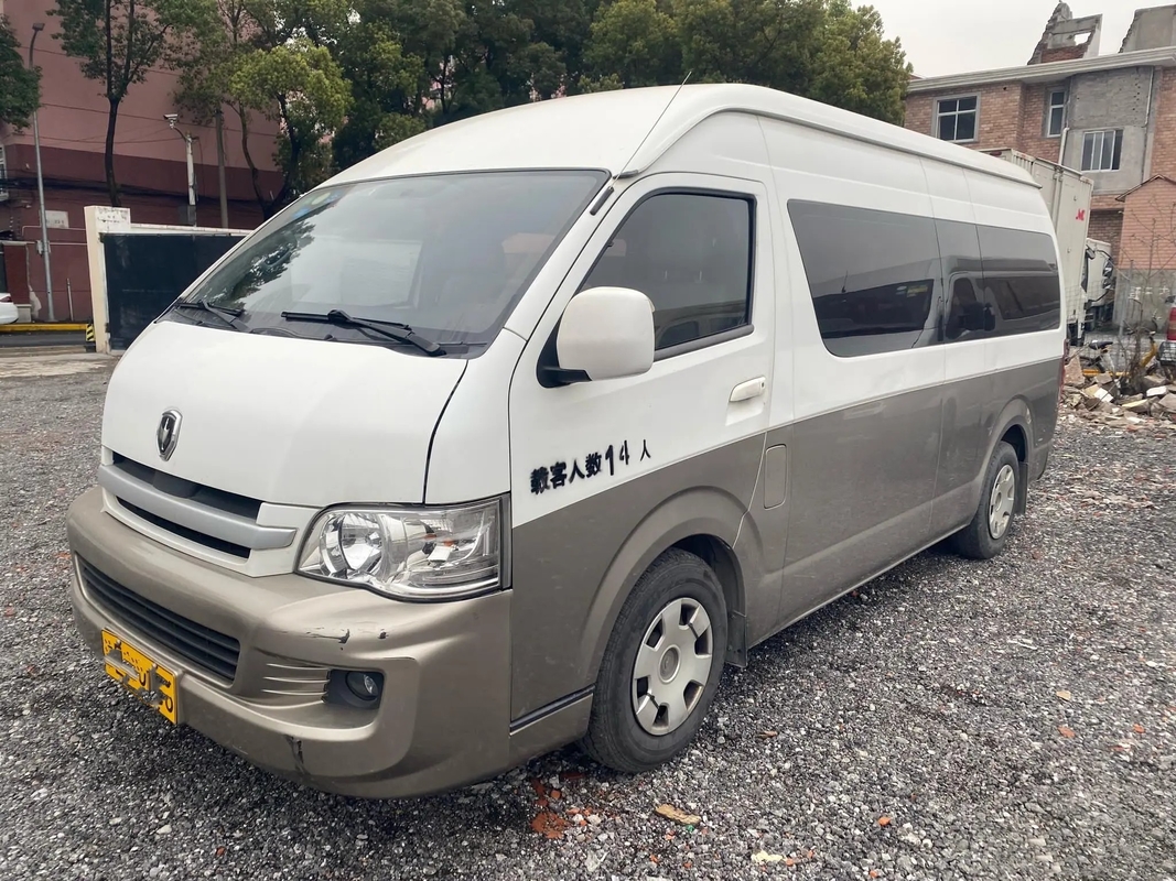 使用された小型コーチ2017の年14の座席オイル エンジンの外的な振動ドアJinbei Hiace SY6548