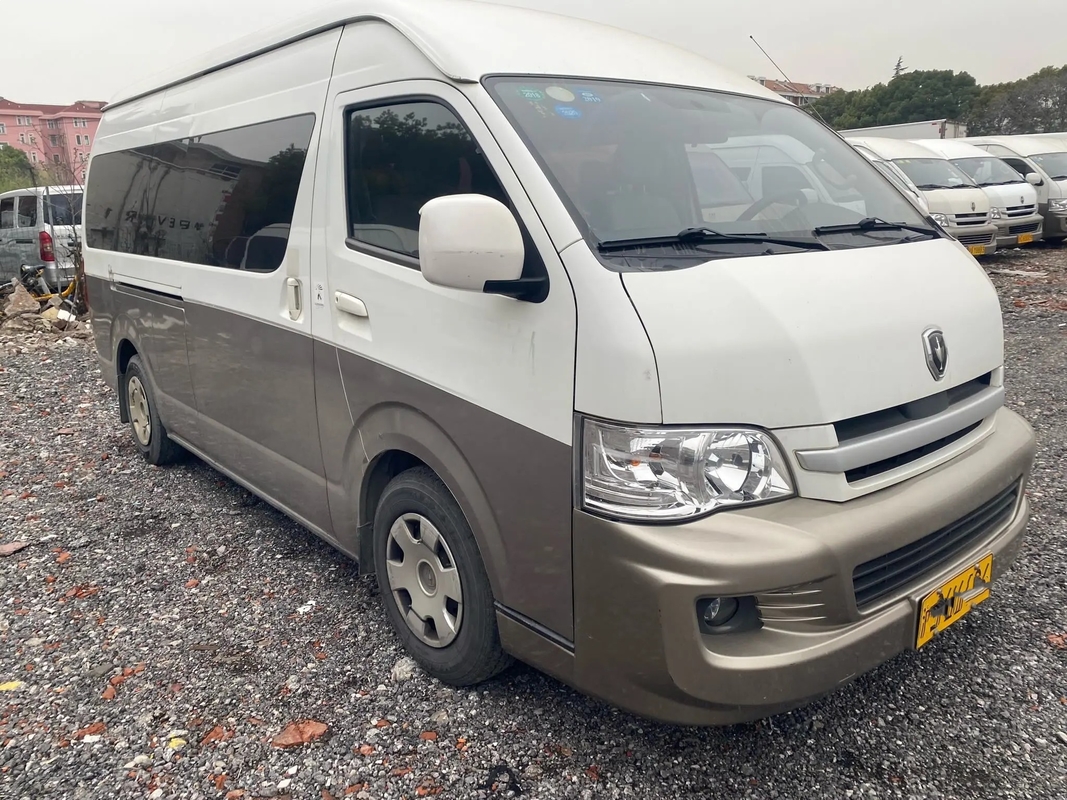 使用された小型コーチ2017の年14の座席オイル エンジンの外的な振動ドアJinbei Hiace SY6548
