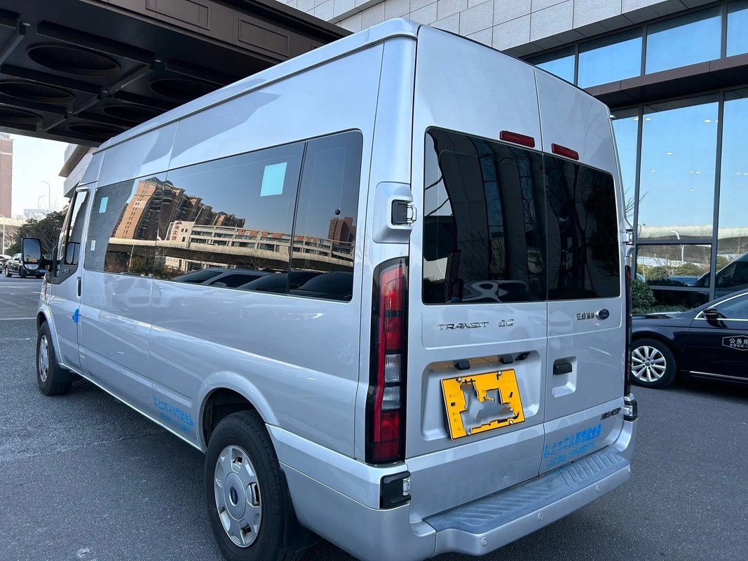 使用された贅沢なバス15座席エアコンの前部エンジンのマニュアル トランスミッション秒針JMC JX6581