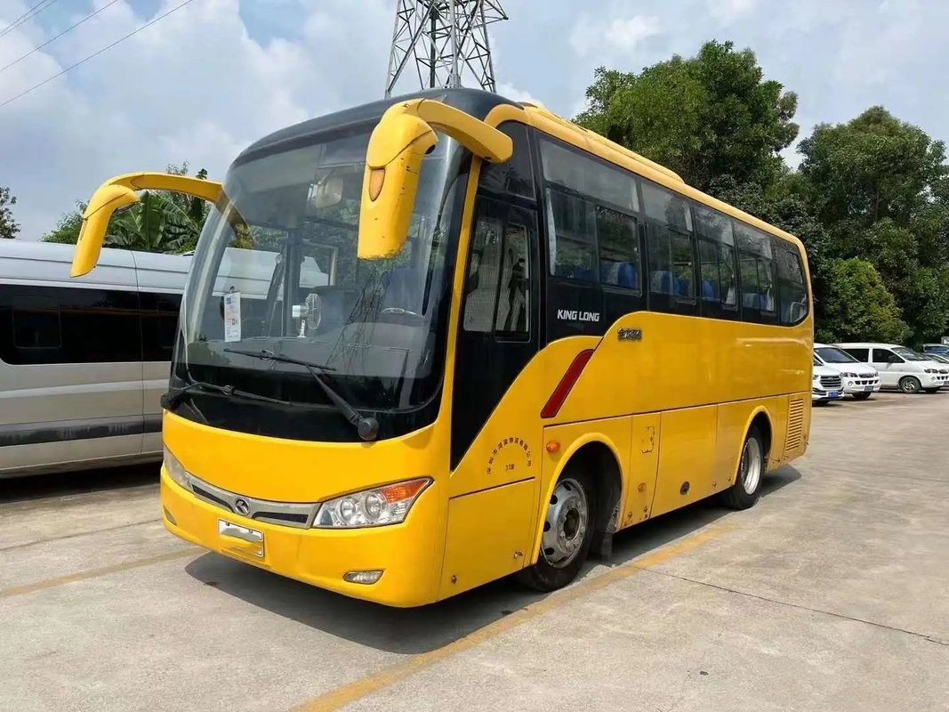 乗客バスYuchaiエンジン33の座席マニュアル トランスミッション交互計算のスライディング ウインドウ第2手のKinglong使用されたバスXMQ6759