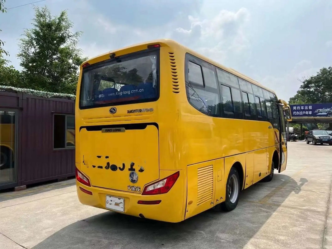 乗客バスYuchaiエンジン33の座席マニュアル トランスミッション交互計算のスライディング ウインドウ第2手のKinglong使用されたバスXMQ6759
