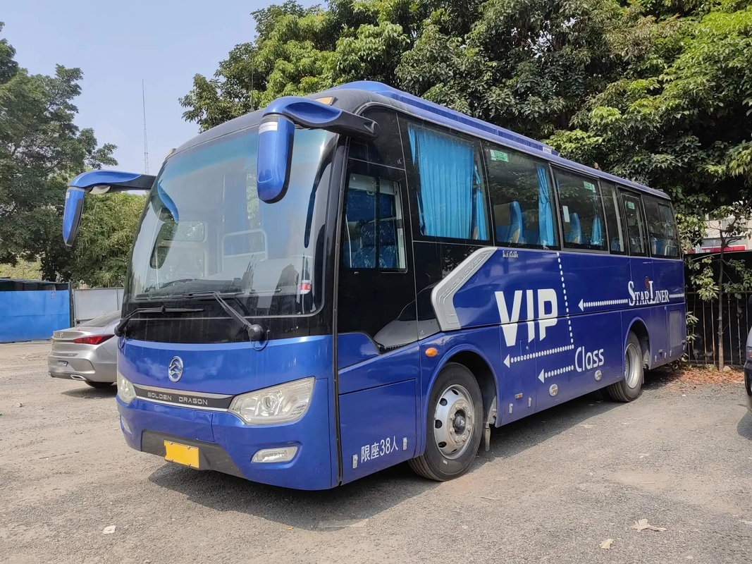 窓を密封する第2手バスYuchaiエンジン220hp 38の座席使用された金ドラゴン バス8.7メートルのXML6887