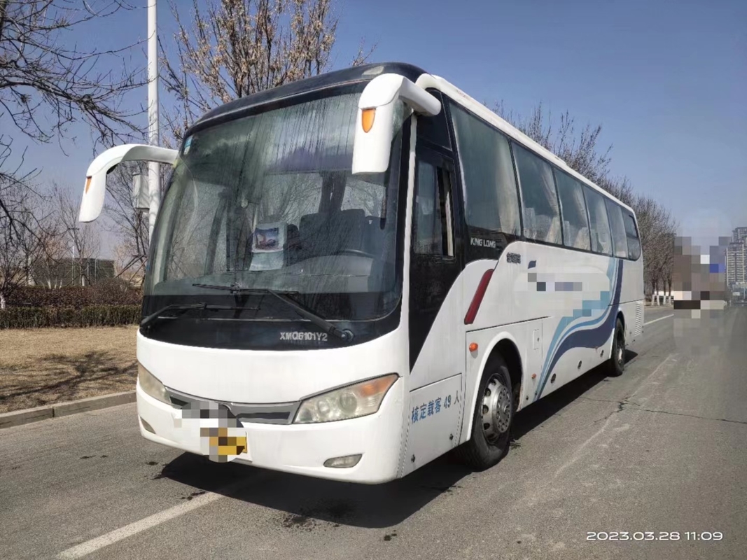 第2手バス窓の中間の乗客のドア47の座席エアコンによって使用されるKinglongバスXMQ6101を密封する10.5メートル
