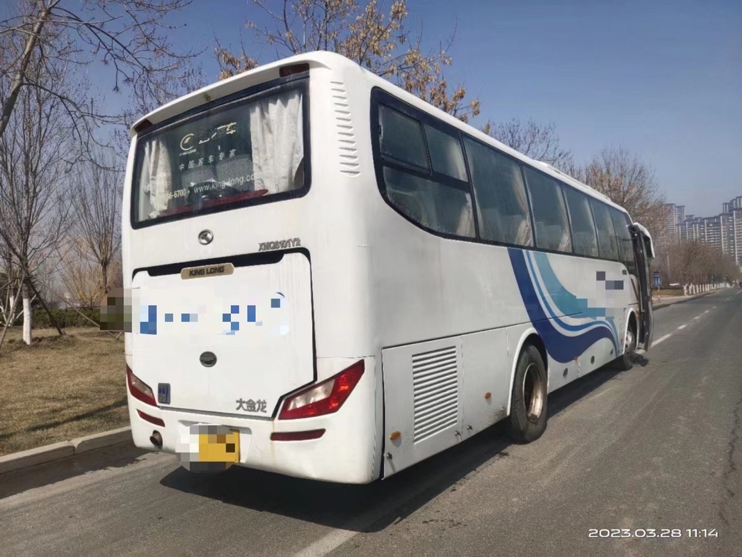 第2手バス窓の中間の乗客のドア47の座席エアコンによって使用されるKinglongバスXMQ6101を密封する10.5メートル