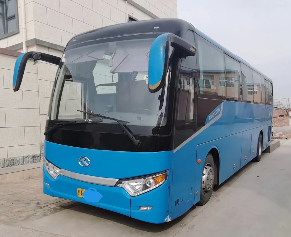 古いコーチ バス51座席Yuchaiエンジンのリーフ・スプリング窓によって使用されるKinglong XMQ6112を密封する11メートル