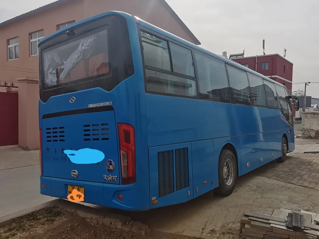古いコーチ バス51座席Yuchaiエンジンのリーフ・スプリング窓によって使用されるKinglong XMQ6112を密封する11メートル