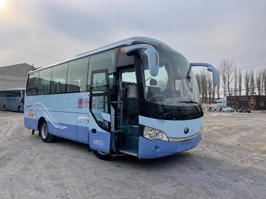 使用された運輸バス左手は35座席第2手若いはさみバスZK6808単一のドアを8メートル運転する