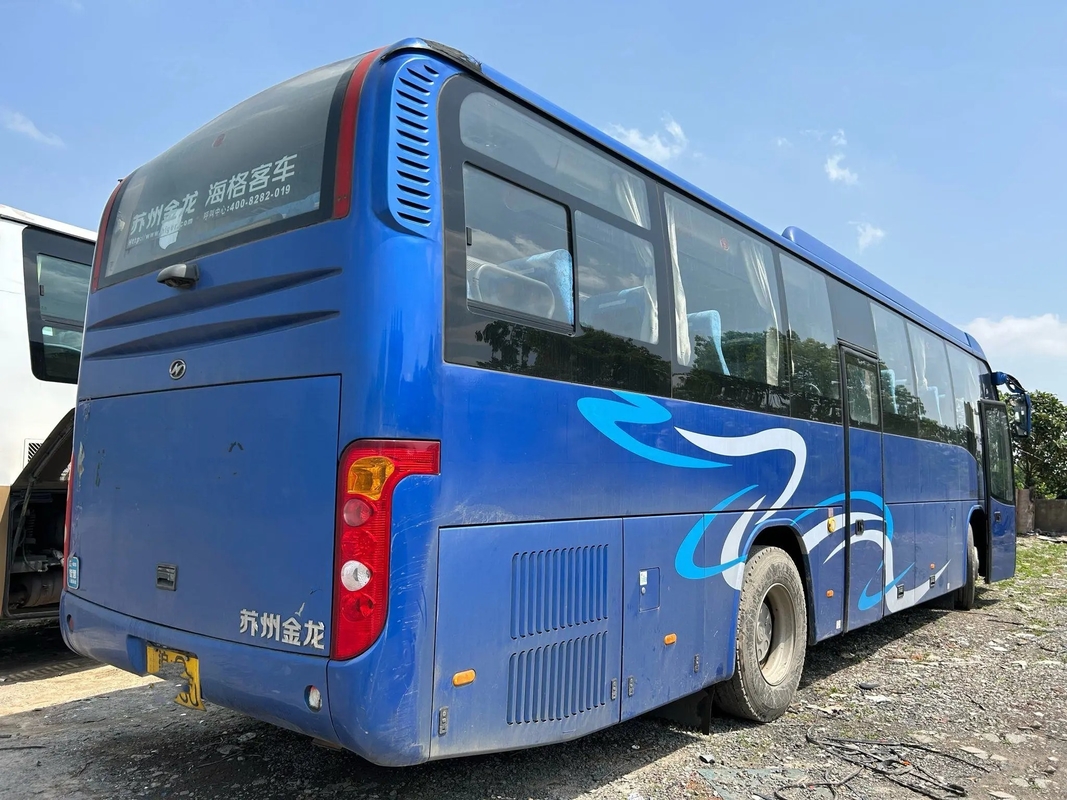 秒針バス中間のドア47は80%新しいLHD/RHD Yuchaiのエンジンを使用されたより高いバス11メートルのKLQ6119つける