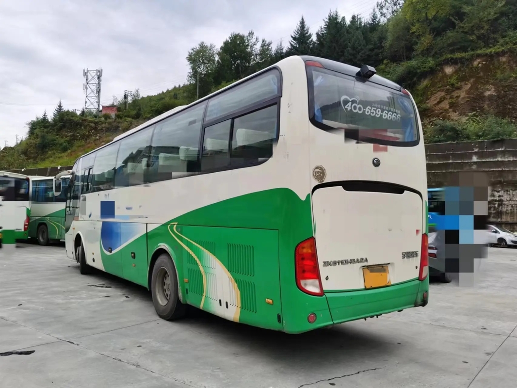 バス コーチ43の座席ユーロIVのエアバッグの懸濁液のYuchaiエンジン310hp第2手のYutong使用されたバスZK6110 LHD/RHD