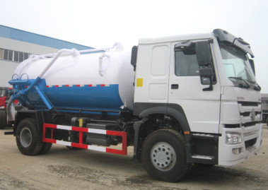 使用された廃水のトラック10mの³のタンカー容量4×2ドライブ モード真新しい下水の吸引のトラック11トンの