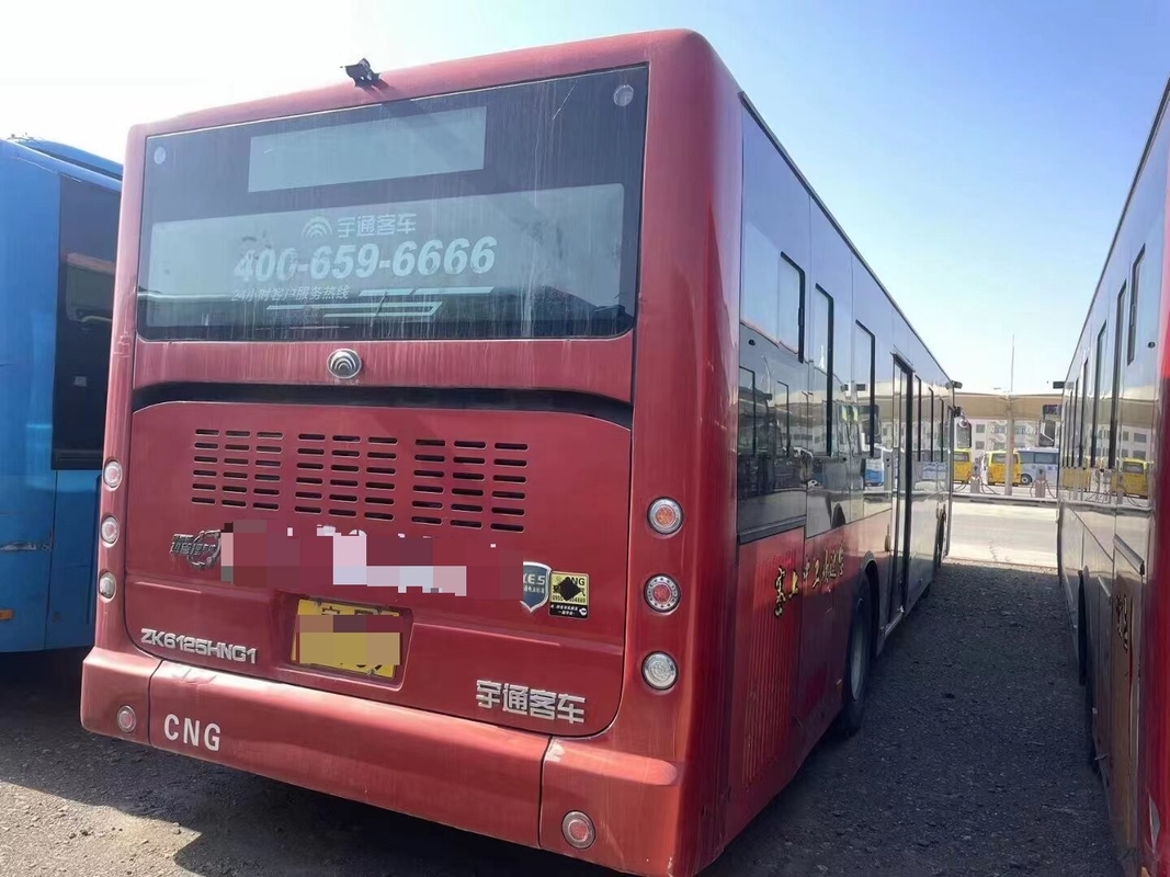 49人用都市バス100人用 ユートンZK6125Cng エンジンダブルドア