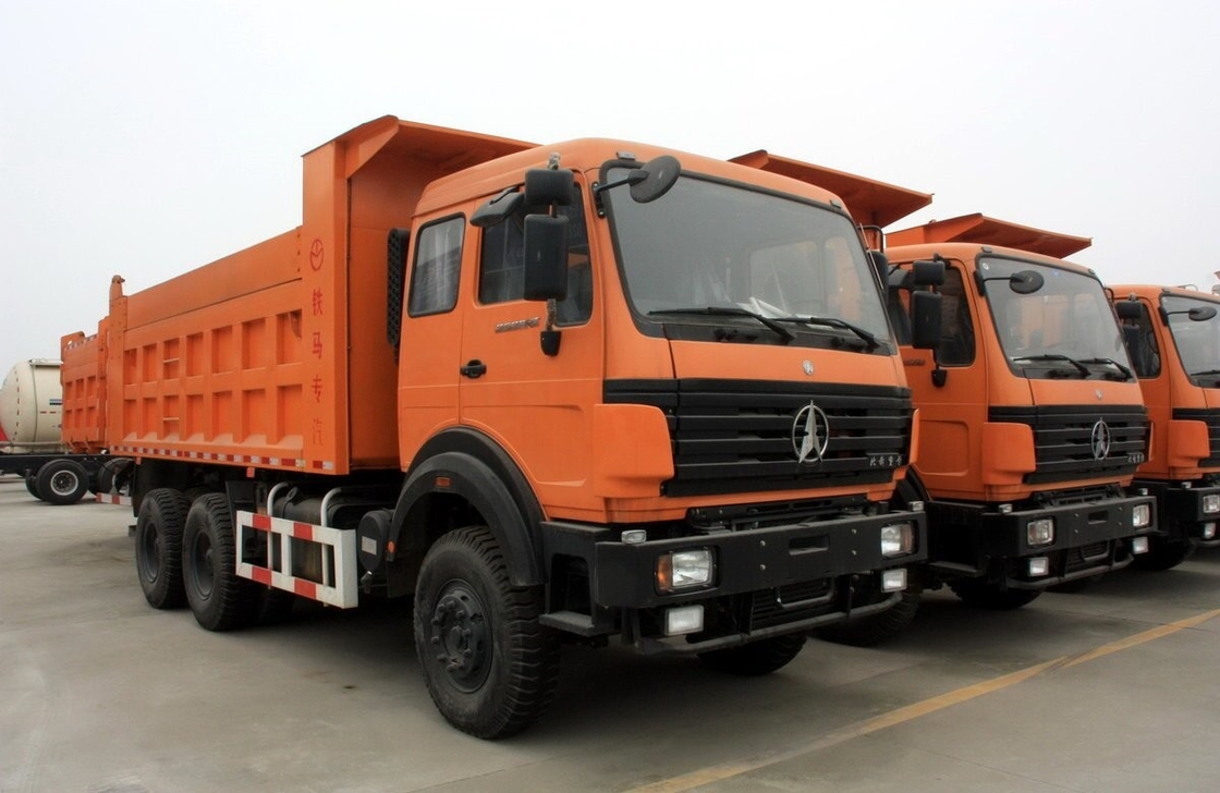 ベイベン 6x4 ターパー 使用されたダンプトラック ユーロ 3 ウェイチャイ エンジン 290 hp 鉱山使用
