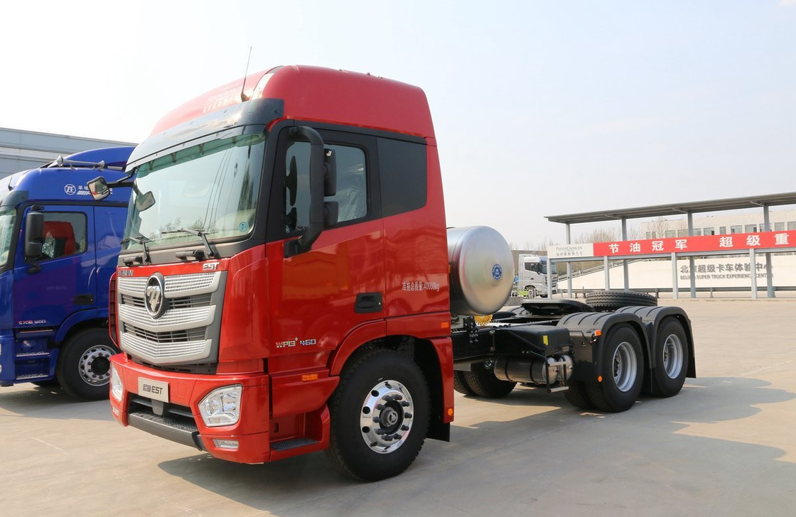 中古 トラクター トラック ヘッド LNG エンジン フォトン EST 460hp 速い 12ギア 40トンを引く