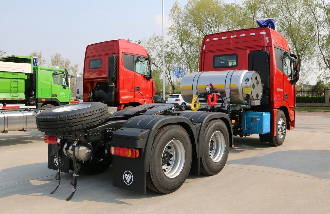 中古 トラクター トラック ヘッド LNG エンジン フォトン EST 460hp 速い 12ギア 40トンを引く