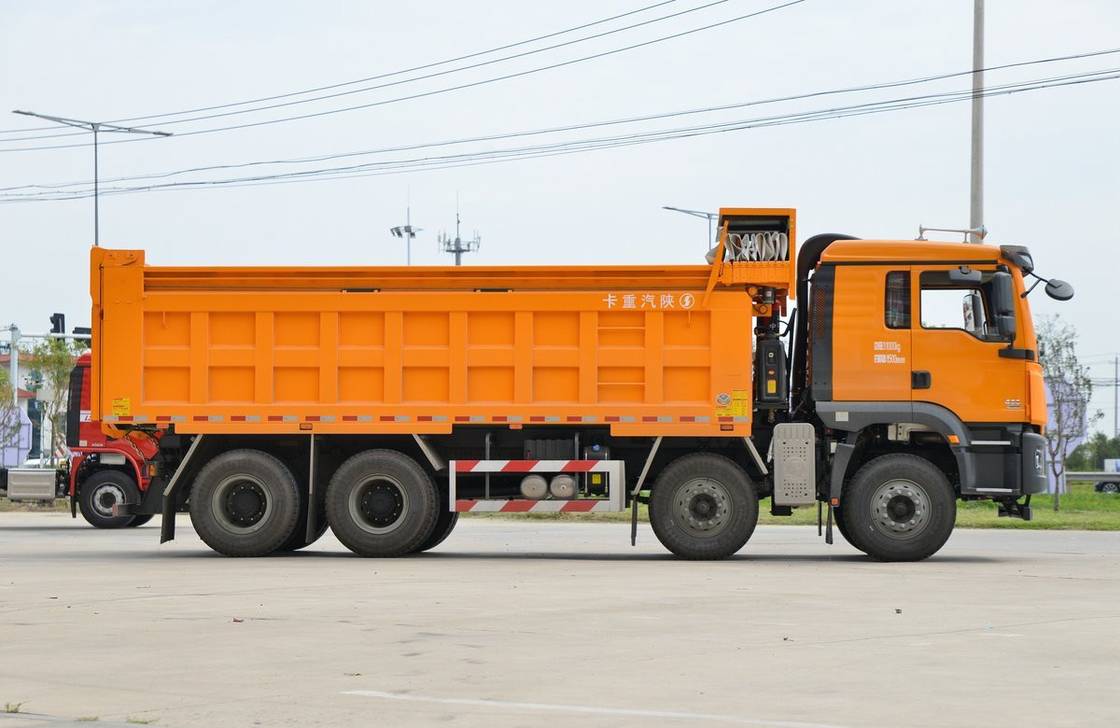 中古 8*4 ダンプトラック 販売 シャックマン 430hp CNG エンジン M3000S 11 メートル長いA/C